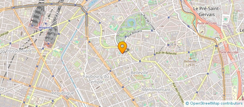 localisation de l'entreprise MADAME JULIETTE GOMPERTZ  PARIS