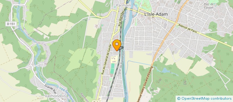 localisation de l'entreprise MADAME JULIETTE GONSARD  PARMAIN