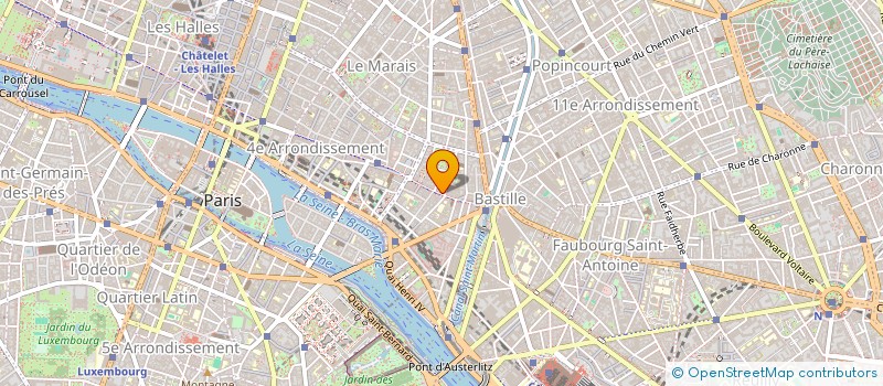 localisation de l'entreprise MADAME JULIETTE GORNET à PARIS