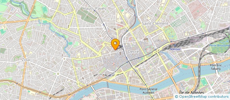 localisation de l'entreprise MADAME JULIETTE GOURIOU  NANTES