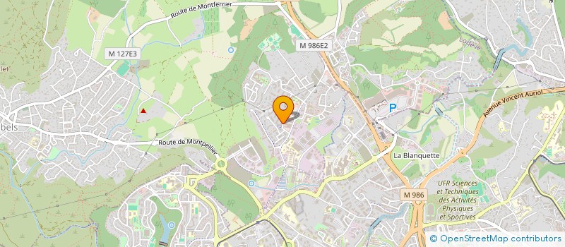 localisation de l'entreprise MADAME JULIETTE GRAFFAGNINO  GRABELS