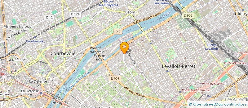localisation de l'entreprise MADAME JULIETTE GRAFTEAUX à NEUILLY-SUR-SEINE