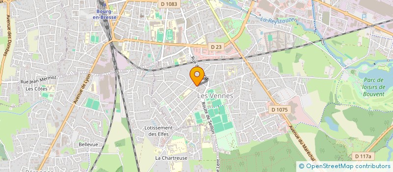 localisation de l'entreprise MADAME JULIETTE GREFFE à BOURG-EN-BRESSE