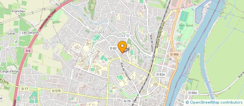 localisation de l'entreprise MADAME JULIETTE GRIGNARD  MACON