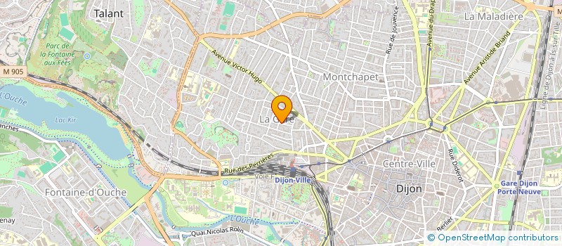 localisation de l'entreprise MADAME JULIETTE GRILLOT--ZIEBA  DIJON