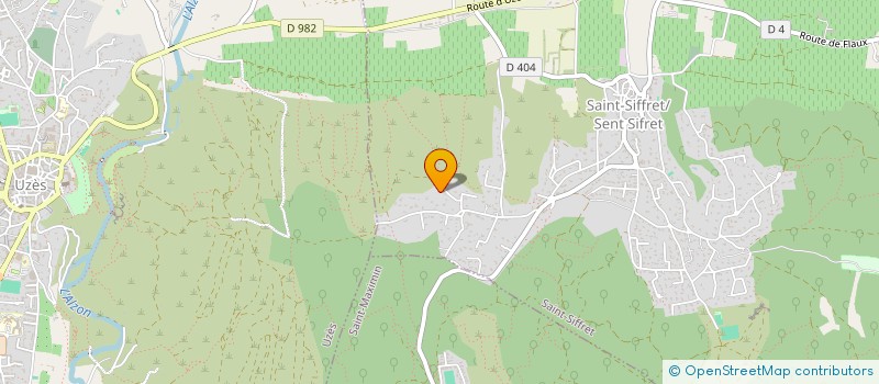 localisation de l'entreprise MADAME JULIETTE GRUAT  SAINT-SIFFRET