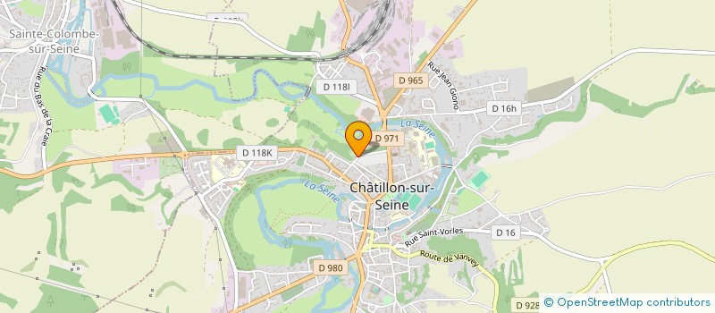 localisation de l'entreprise MADAME JULIETTE GRUOT à CHATILLON-SUR-SEINE