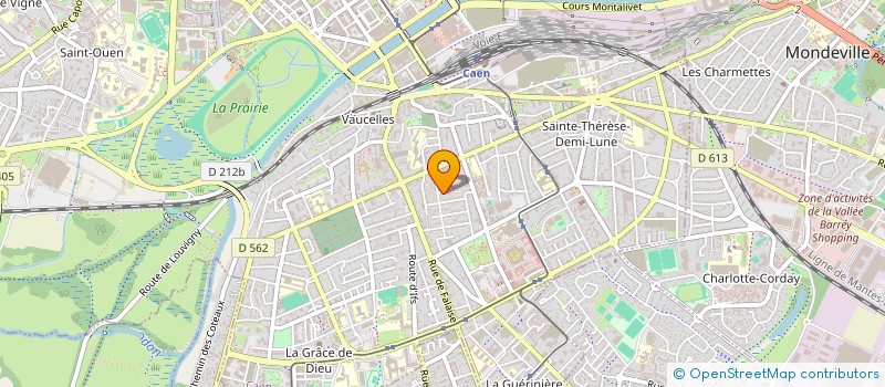 localisation de l'entreprise MADAME JULIETTE GUILLOTIN à CAEN