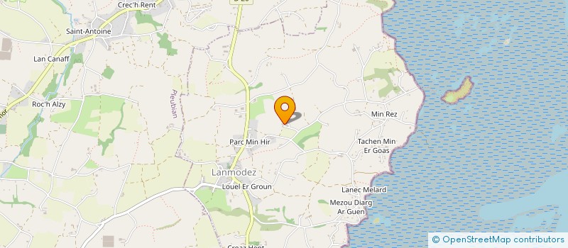 localisation de l'entreprise MADAME JULIETTE GUILLOU  LANMODEZ