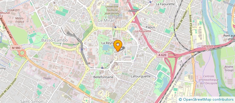 localisation de l'entreprise MADAME JULIETTE GUYON à TOULOUSE