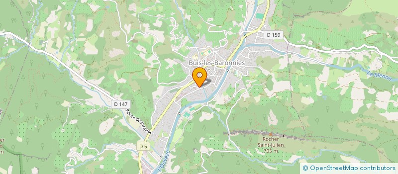 localisation de l'entreprise MADAME JULIETTE HAIM  BUIS-LES-BARONNIES