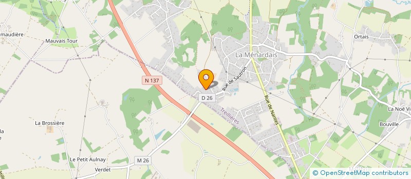 localisation de l'entreprise MADAME JULIETTE HAMON  PONT-SCORFF