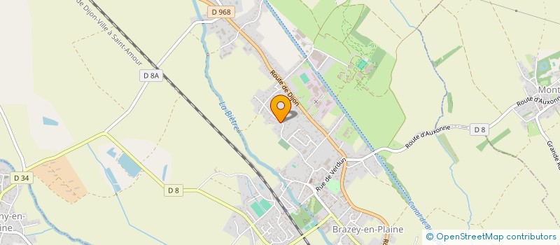 localisation de l'entreprise MADAME JULIETTE HELIOT  BRAZEY-EN-PLAINE