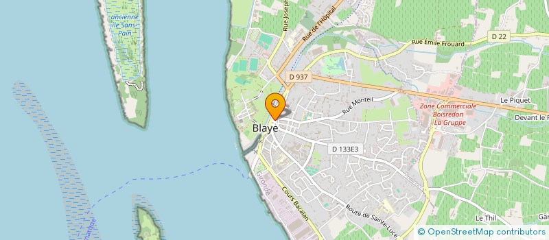 localisation de l'entreprise MADAME JULIETTE HERRMANN à BLAYE