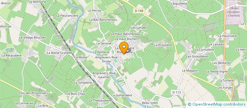 localisation de l'entreprise MADAME JULIETTE HOCQ  GORGES