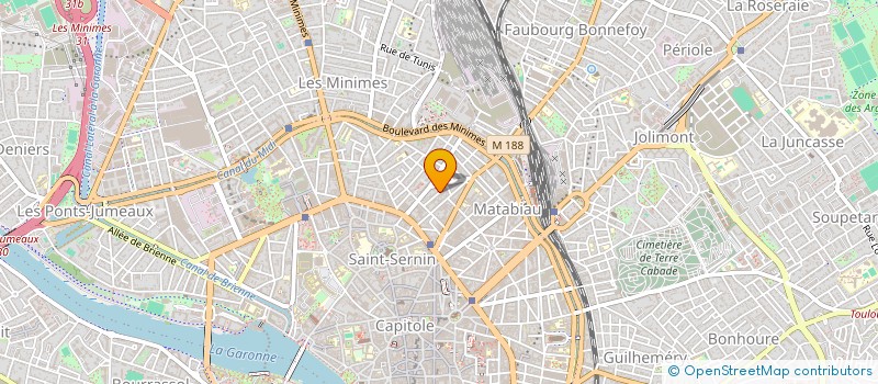 localisation de l'entreprise MADAME JULIETTE HOUSSIN à TOULOUSE