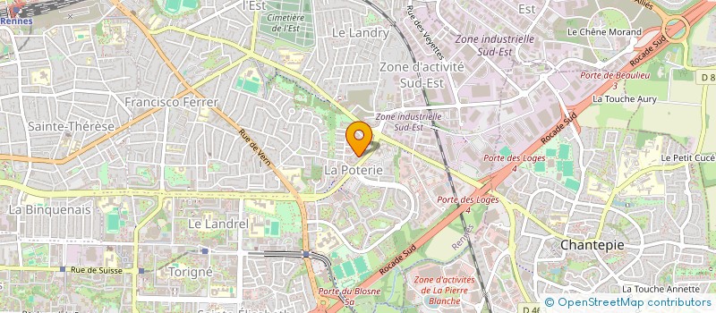 localisation de l'entreprise MADAME JULIETTE HUARD  RENNES