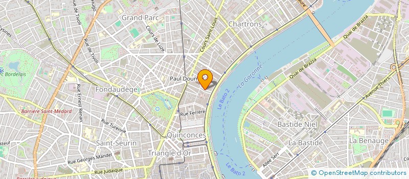 localisation de l'entreprise MADAME JULIETTE HUARD  BORDEAUX