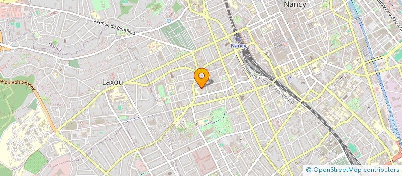 localisation de l'entreprise MADAME JULIETTE HUG  NANCY