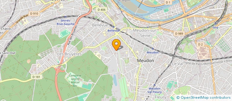 localisation de l'entreprise MADAME JULIETTE HYMAN à MEUDON
