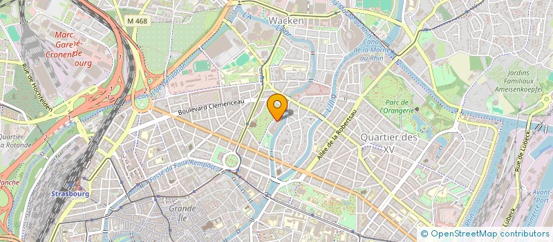 localisation de l'entreprise MADAME JULIETTE ISAAC  STRASBOURG