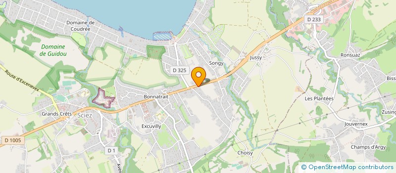 localisation de l'entreprise MADAME JULIETTE JAILLET  SCIEZ