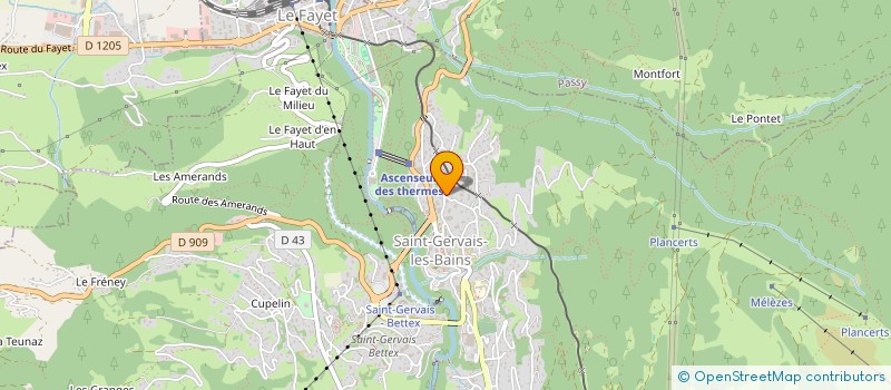 localisation de l'entreprise MADAME JULIETTE JANNUSSI  SAINT-GERVAIS-LES-BAINS