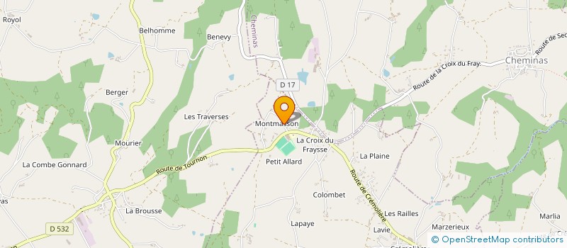 localisation de l'entreprise MADAME JULIETTE JEAN  ETABLES