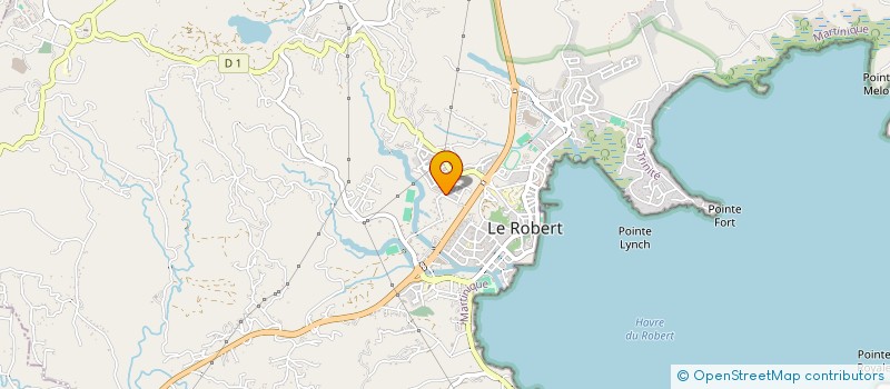 localisation de l'entreprise MADAME JULIETTE JEAN-ELIE à LE ROBERT