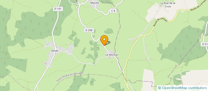 localisation de l'entreprise MADAME JULIETTE JEDRZEJCZAK-REY à SAINT-ANDRE-EN-MORVAN