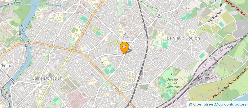 localisation de l'entreprise MADAME JULIETTE JOSSET à NANTES