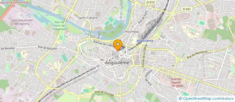 localisation de l'entreprise MADAME JULIETTE JULIETTE COUSIN à ANGOULEME