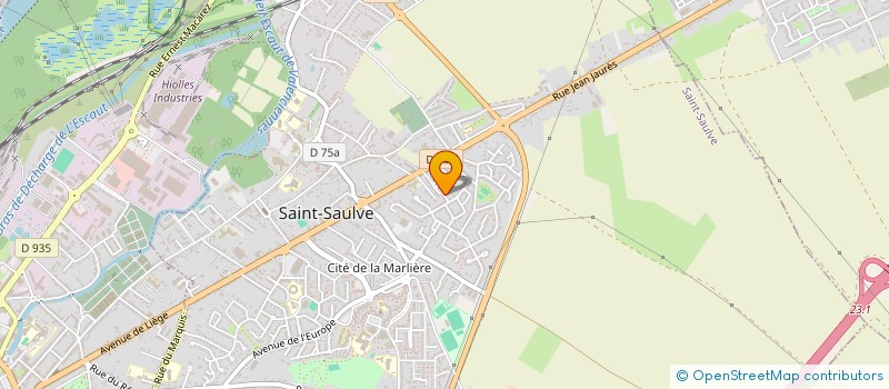 localisation de l'entreprise MADAME JULIETTE KANAPE  SAINT SAULVE