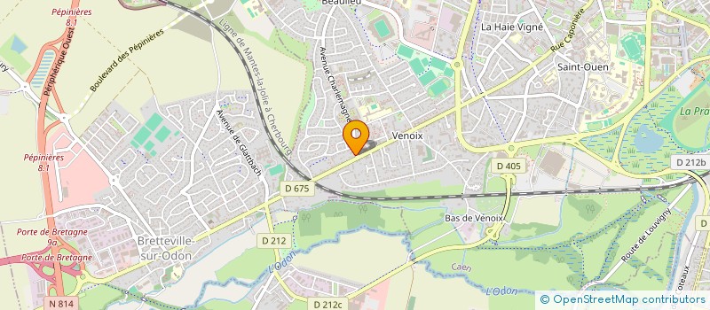 localisation de l'entreprise MADAME JULIETTE KLEIN à CAEN