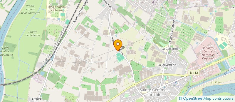 localisation de l'entreprise MADAME JULIETTE KOLOPP à STE GEMMES SUR LOIRE