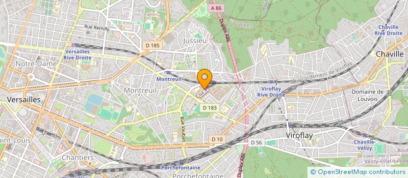 localisation de l'entreprise MADAME JULIETTE KURZENNE à VERSAILLES