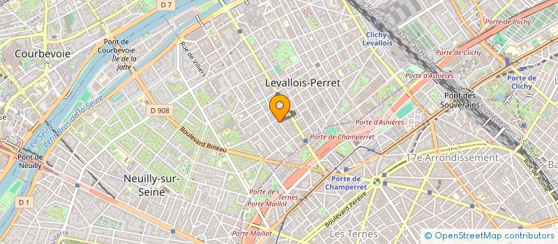 localisation de l'entreprise MADAME JULIETTE LAGET à LEVALLOIS-PERRET