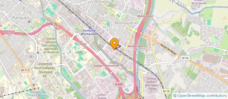 localisation de l'entreprise MADAME JULIETTE LAMARCHE à TOULOUSE