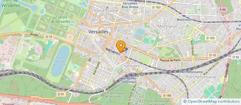 localisation de l'entreprise MADAME JULIETTE LANCIEN à VERSAILLES