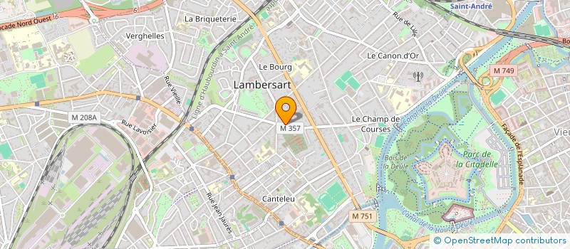 localisation de l'entreprise MADAME JULIETTE LANGER à LAMBERSART