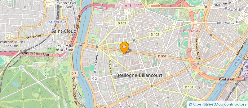 localisation de l'entreprise MADAME JULIETTE LANOIZELEE à BOULOGNE-BILLANCOURT