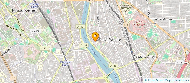 localisation de l'entreprise MADAME JULIETTE LANSOY à ALFORTVILLE