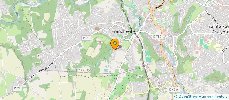 localisation de l'entreprise MADAME JULIETTE LAPLACE  FRANCHEVILLE