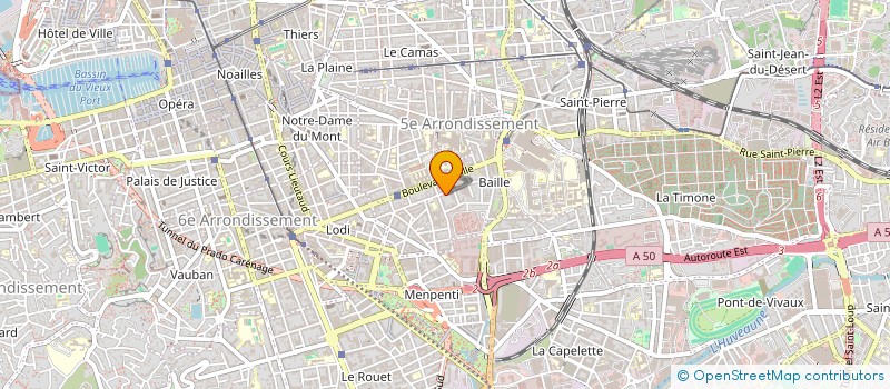 localisation de l'entreprise MADAME JULIETTE LAROCHETTE à MARSEILLE