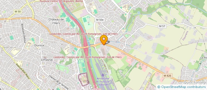 localisation de l'entreprise MADAME JULIETTE LASSALLE  QUINT-FONSEGRIVES