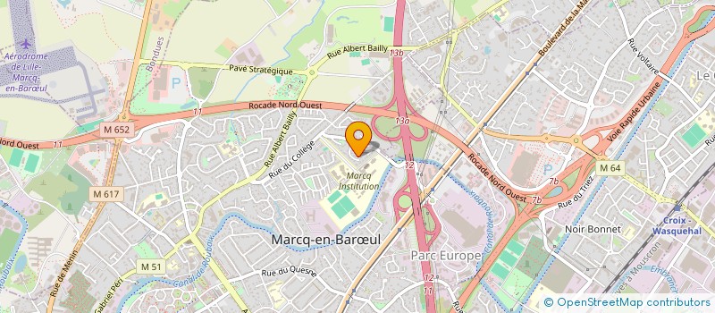 localisation de l'entreprise MADAME JULIETTE LE BECHEC à MARCQ-EN-BARŒUL