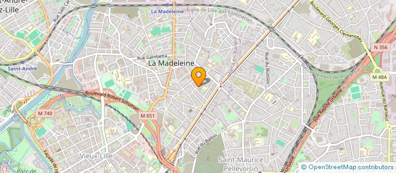 localisation de l'entreprise MADAME JULIETTE LE GUILLOU à LILLE