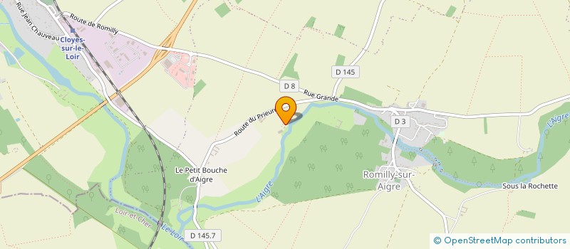 localisation de l'entreprise MADAME JULIETTE LE TERTRE à CLOYES-LES-TROIS-RIVIERES