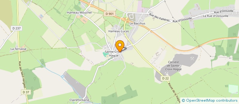 localisation de l'entreprise MADAME JULIETTE LECHEVALIER à LA HAGUE