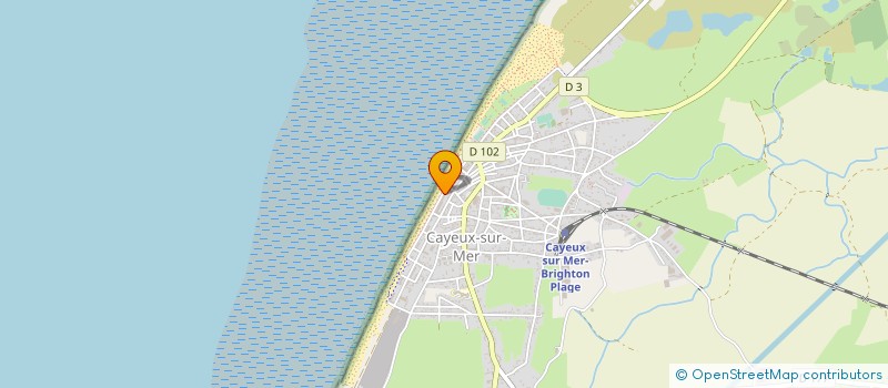 localisation de l'entreprise MADAME JULIETTE LECLERE à CAYEUX-SUR-MER